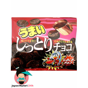 Galletas cubiertas de chocolate Yaokin Umai Shittori