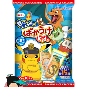 Snacks de arroz Kuriyama Bakauke edición Pokémon 100g