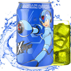 Ocean Bomb bebida energética edición Mega Man X Dive (X)