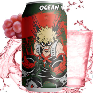 Ocean Bomb de uvas rojas edición Boku No Hero (Katsuki Bakugo)