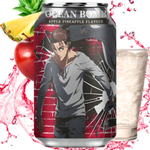 Ocean Bomb de piña y manzana edición Shingeki no Kyojin (Eren Jaeger)