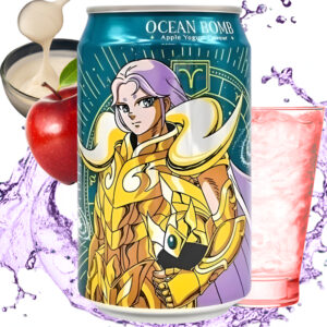 Ocean Bomb de yogur de manzana edición Los Caballeros del Zodiaco (Mu de Aries)