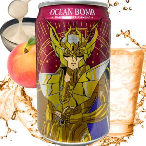 Ocean Bomb de yogur de melocotón edición Los Caballeros del Zodiaco (Shaka de Virgo)