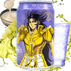 Ocean Bomb de yogur de uvas edición Los Caballeros del Zodiaco (Saga de Géminis)