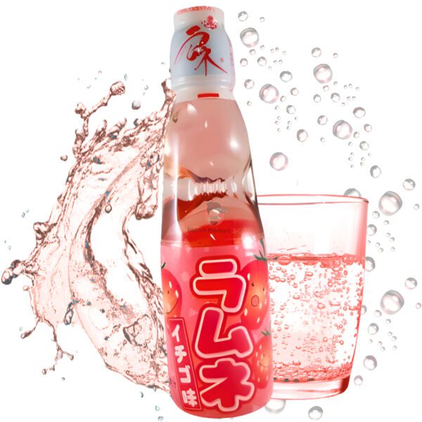 Ramune de fresa Hata Kosen