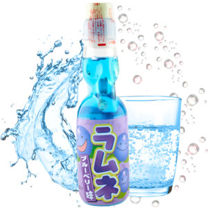 Ramune sabor a arándanos Hata Kosen