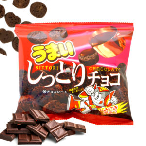 Galletas cubiertas de chocolate Yaokin Umai Shittori