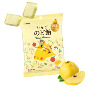 Caramelos Lotte sabor a manzana edición Pokémon