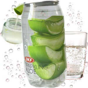 Refresco Sparkling sabor a aloe vera