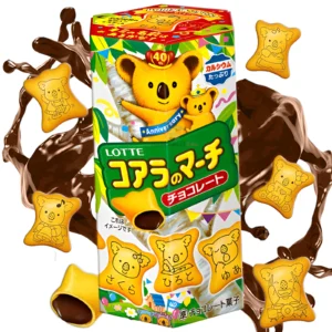 Galletas Lotte Koala´s March con crema de chocolate