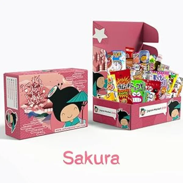 Caja Sorpresa Sakura Rosada