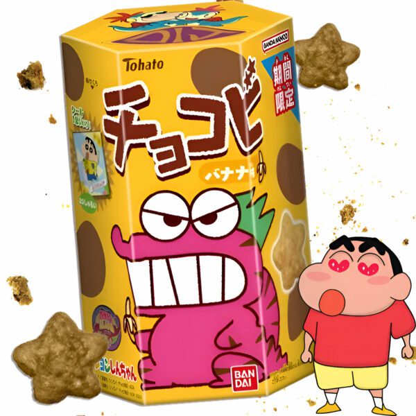 Galletas Tohato Shin Chan sabor a banana