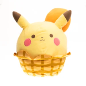 Banpresto Pokemon Tea Party Super Big Plush Ice Cream Pokemon Sol y Luna Pikachu Ice Cream