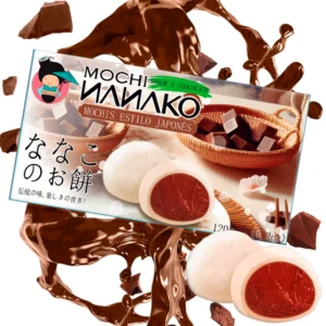 Mochi Nanako estilo japonés - sabor a chocolate