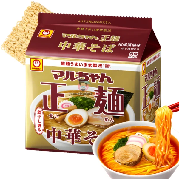 Ramen Maruchan Sabor Salsa de Soja 5 Packs