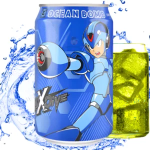 Ocean Bomb bebida energética edición Mega Man X Dive