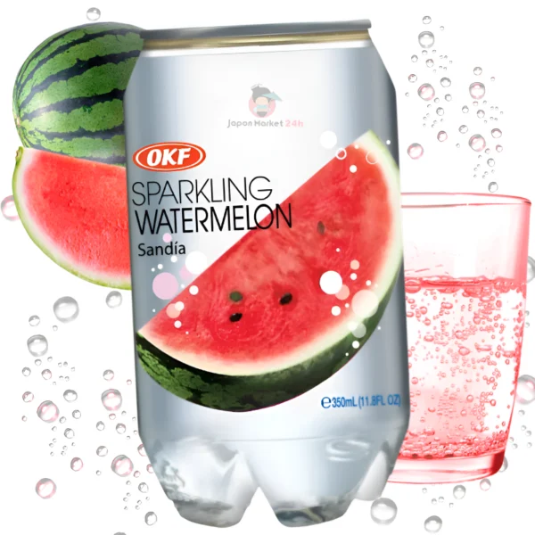 Refresco Sparkling sabor sandía