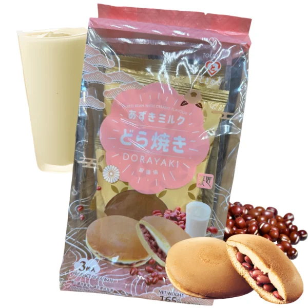 Dorayaki Tokimeki Sabor Azuki con Leche