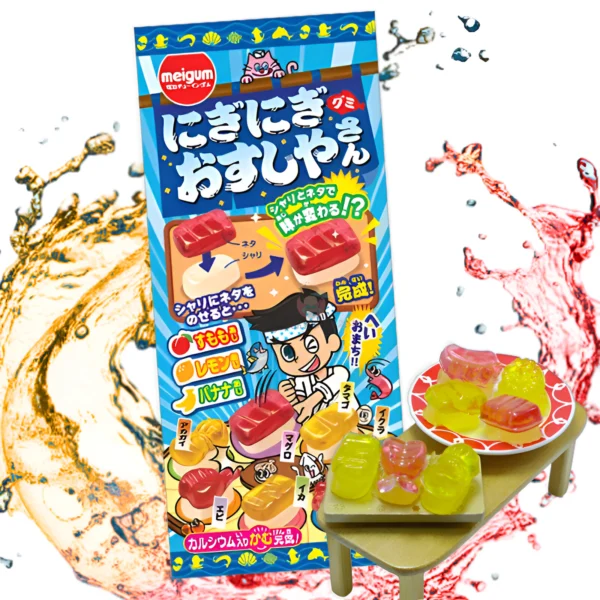Gominolas Meigum Niginigi Sushiya