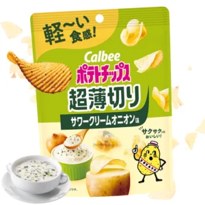 Patatas Calbee Sabor Crema y Cebolla