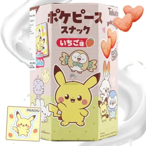 Snack Tohato Pokeface Sabor Fresa Edición Pokemon
