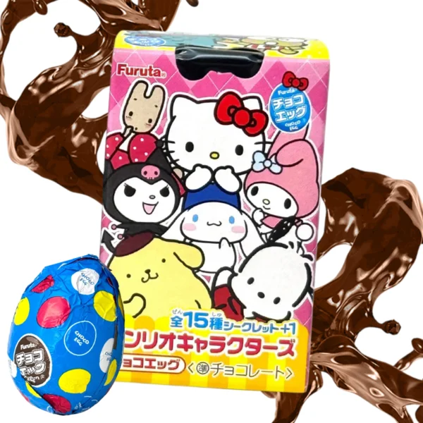 Huevo de Chocolate Sorpresa Furuta Edición Sanrio
