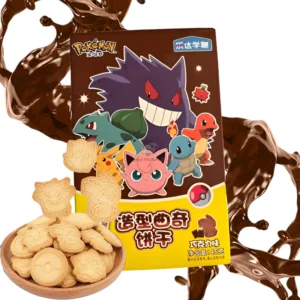 Galletas Leda Edición Pokemon con Stickers Sabor Chocolate