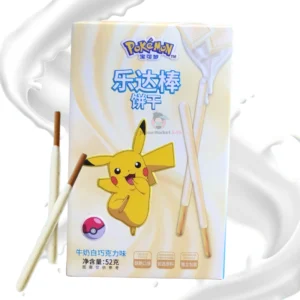 Palitos Leda Edición Pokémon Sabor Chocolate Blanco